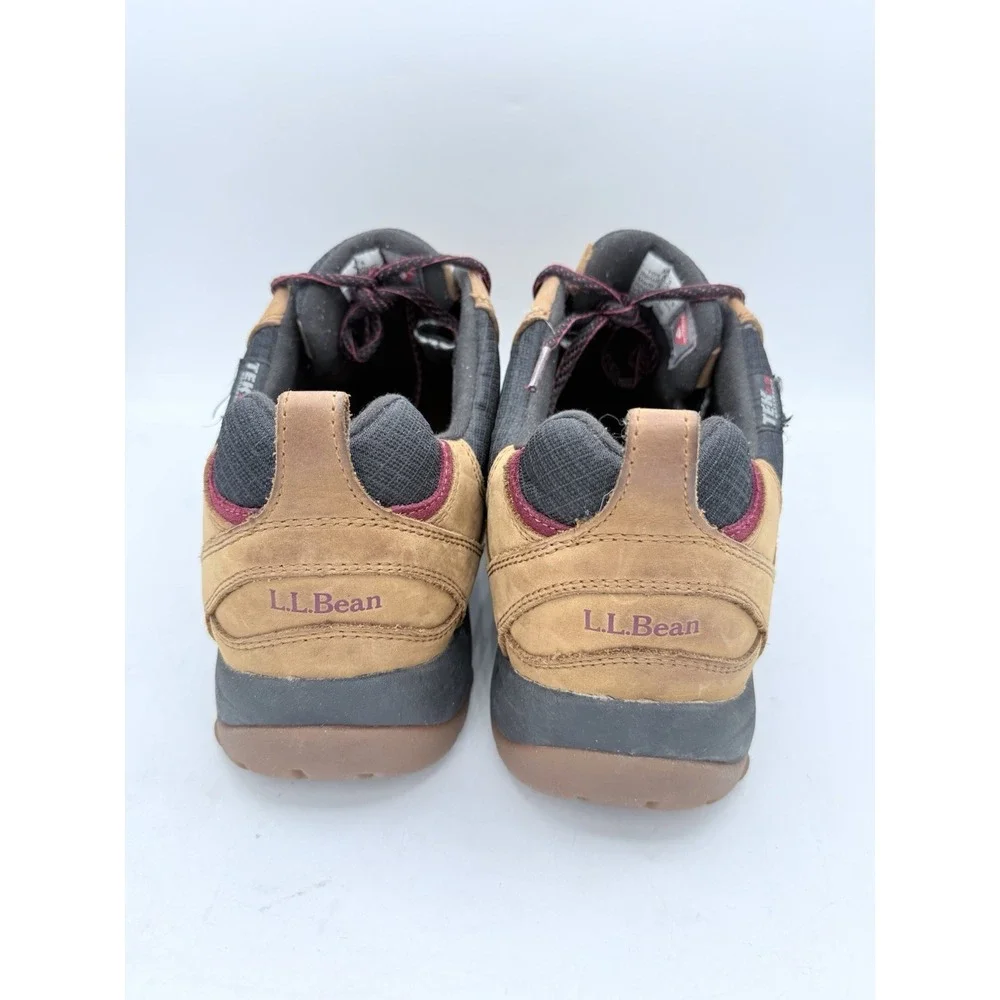 LL Bean Snow Sneakers W/‎ Attic Grip Low Lace Up MEN 10.5 Waterproof EUC